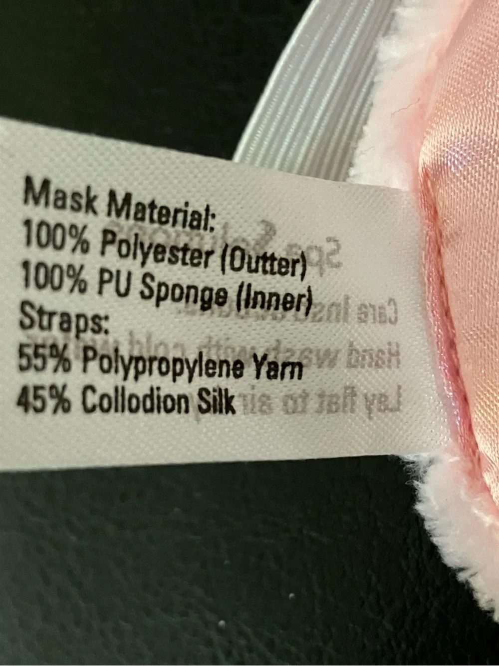 Spa Solutions eye mask